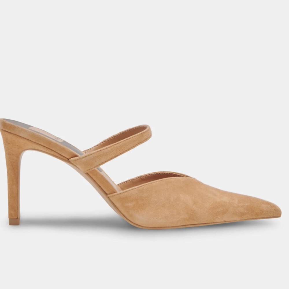 DV by Dolce Vita Tan Suede Heels
